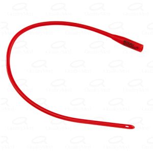 SONDA NELATON DE LÁTEX CON PUNTA REDONDA CALIBRE 20 FR Y LONGITUD 40 CM
