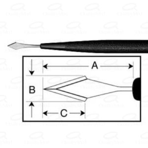 Cuchilla angulada de 5.2mm (Caja con 6)